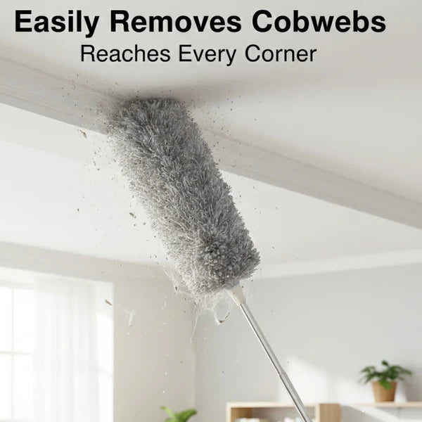 Extendable Microfiber Duster | 100-Inch Telescopic Handle