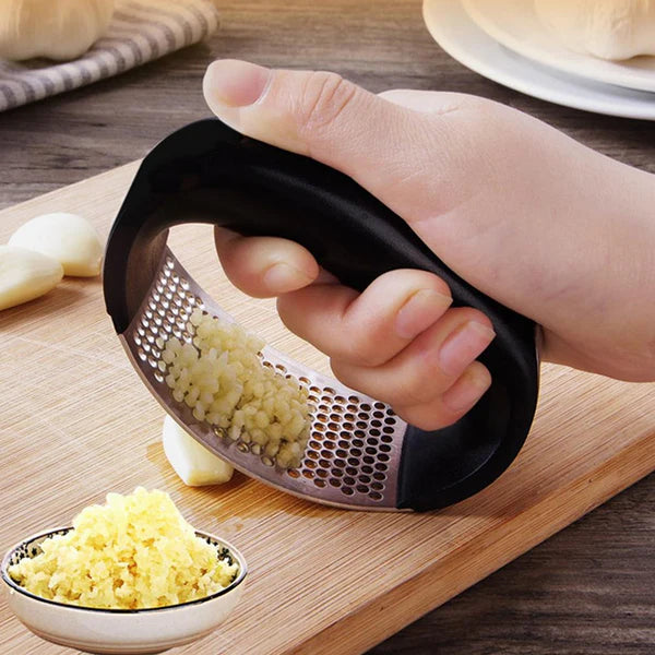 Garlic Press – Rocking Stainless Steel Ginger Mincer for Kitchen