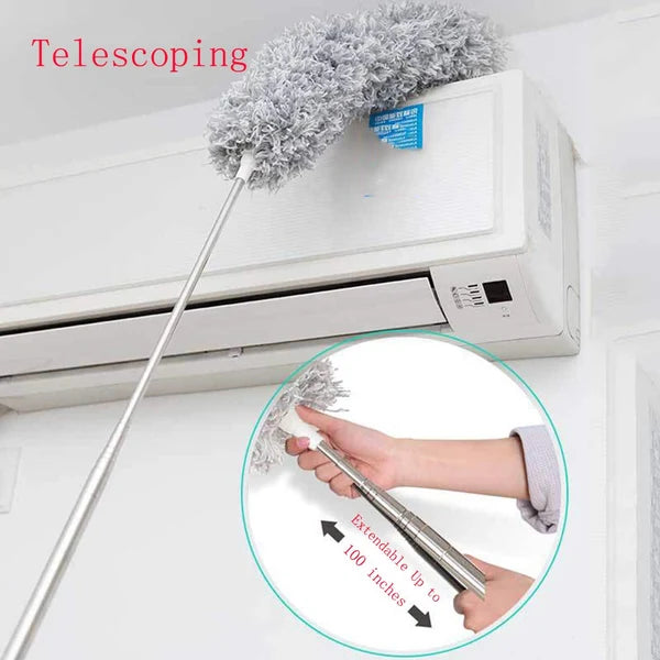 Extendable Microfiber Duster | 100-Inch Telescopic Handle