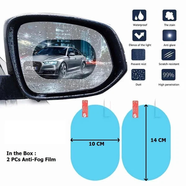 Anti-Fog Car Rearview Mirror Protective Film