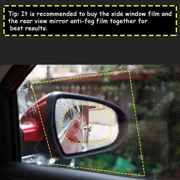Anti-Fog Car Rearview Mirror Protective Film