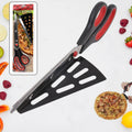 Pizza Cutter Scissors – Stainless Steel with Removable Spatula